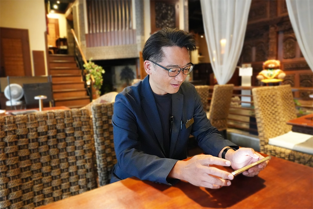 バリラックス ザ ガーデン新宿様　インタビュー写真
