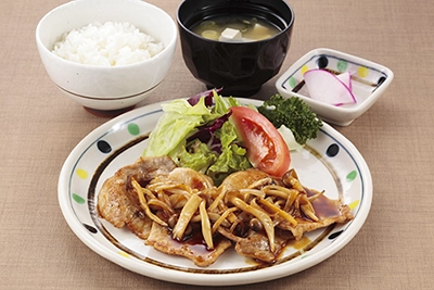 たちばな様　生姜焼き定食